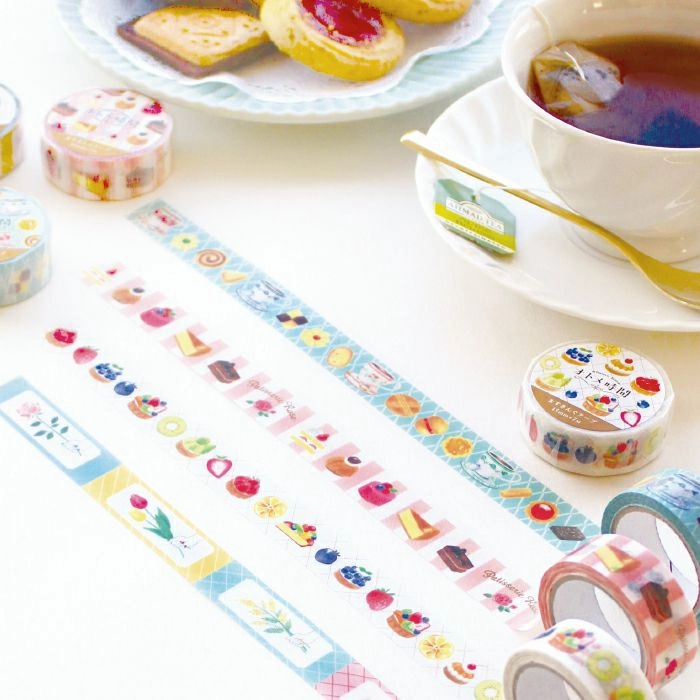 kit premium Fruit Tarts Washi Tape