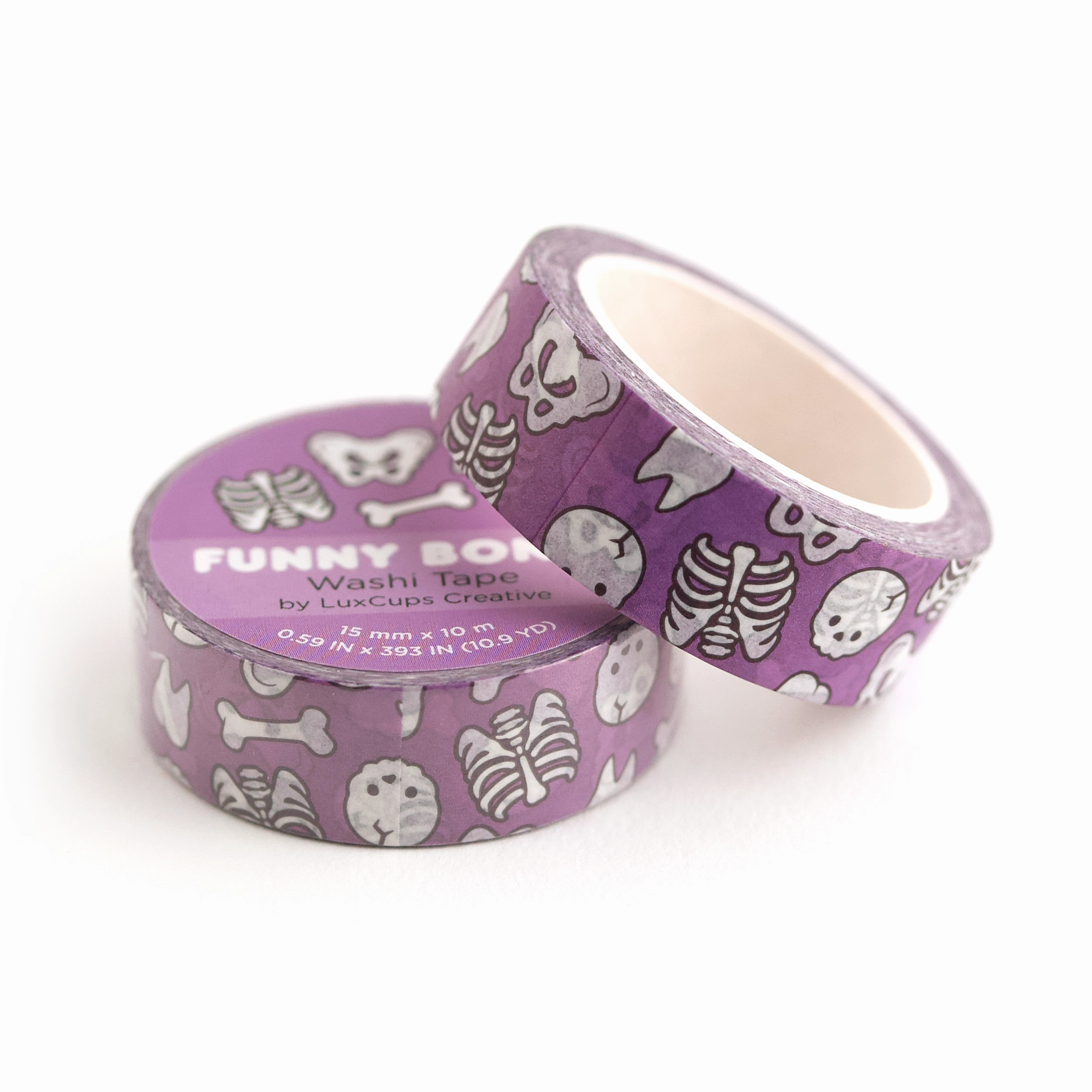 Funny Bones Washi Tape slim