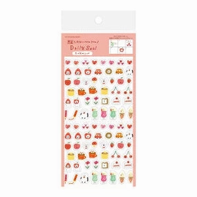 giant Furukawashiko Daily Stickers - Food Red
