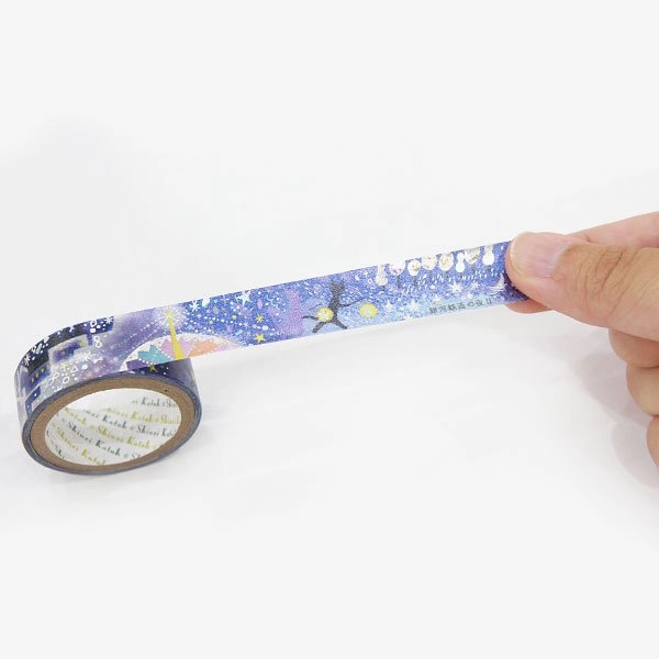 plastic Galaxy Railroad Night Ii Washi Tape