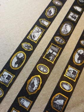 new Gallery Of Curiosities Gold Foiled Washi Tape
