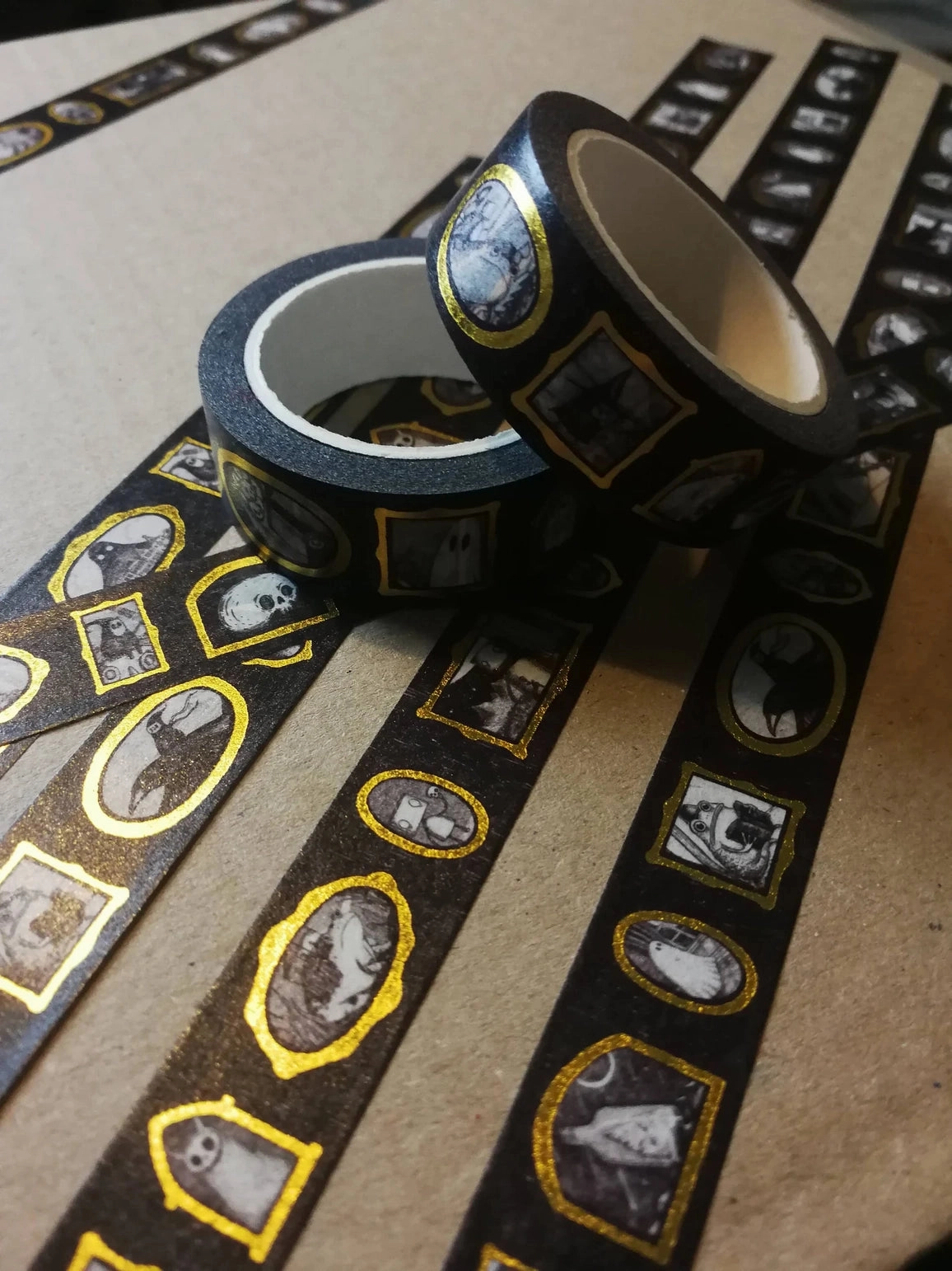 robust Gallery Of Curiosities Gold Foiled Washi Tape