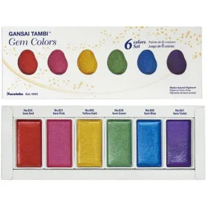 new Gansai Tambi - Watercolors - Gem Colors