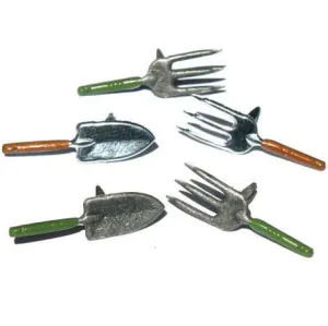 Garden Tools Brads 12  Pieces exclusive bright