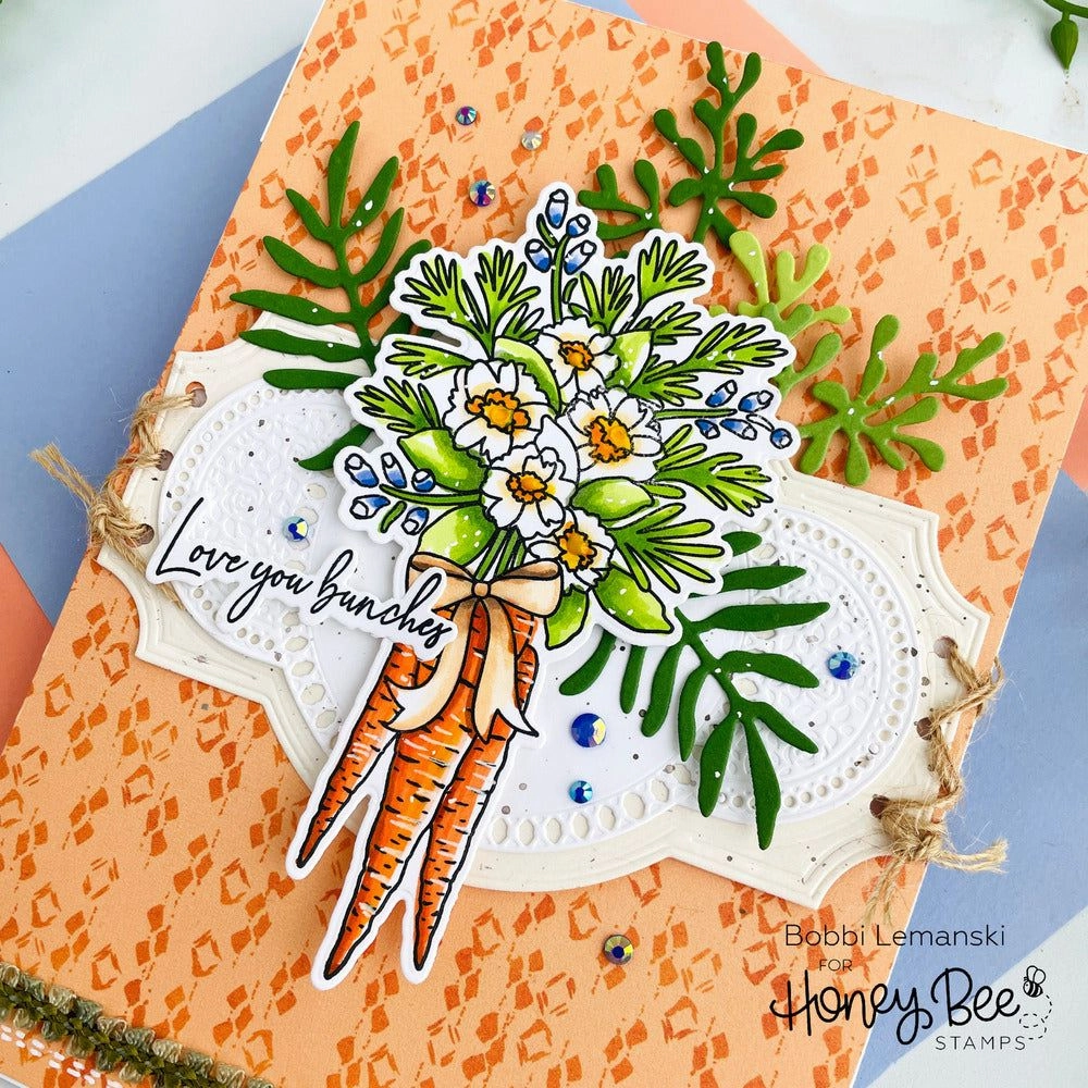 Garden Bouquet - 4X6 Stamp Set strong wrapped