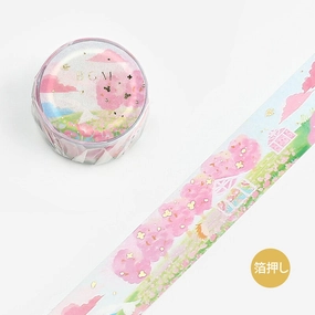 matte Garden Of Dreams Washi Tape Bgm