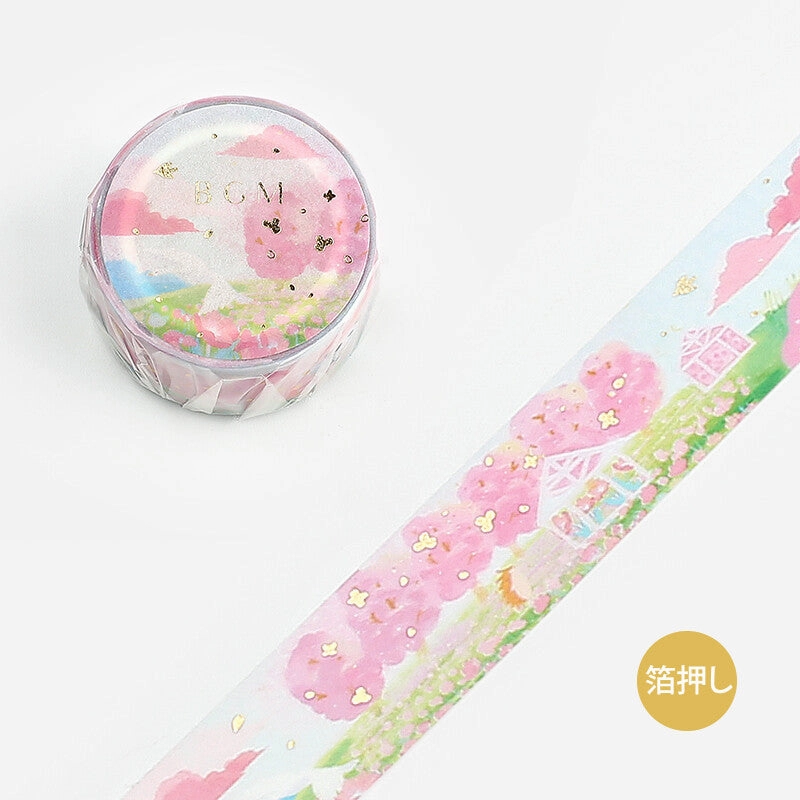 matte Garden Of Dreams Washi Tape Bgm