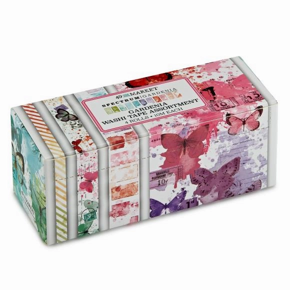 Gardenia Fabric Tape Assortment 4/Rolls soft