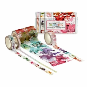 Gardenia Fabric Tape Assortment 4/Rolls multipack