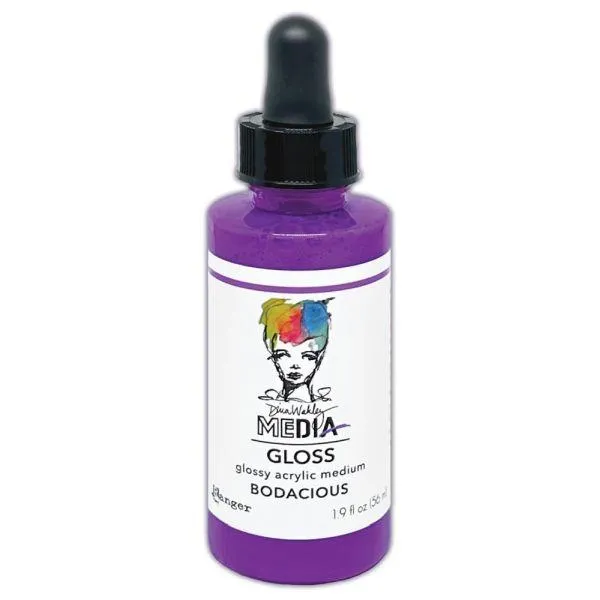 glossy rubber Dina Wakely Media Gloss - Bodacious