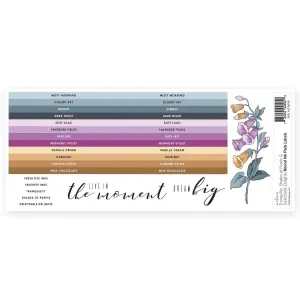 Round Ink Pads Label Set - Tranquility, Shades Of Purple, Delectable Delights musthave wide