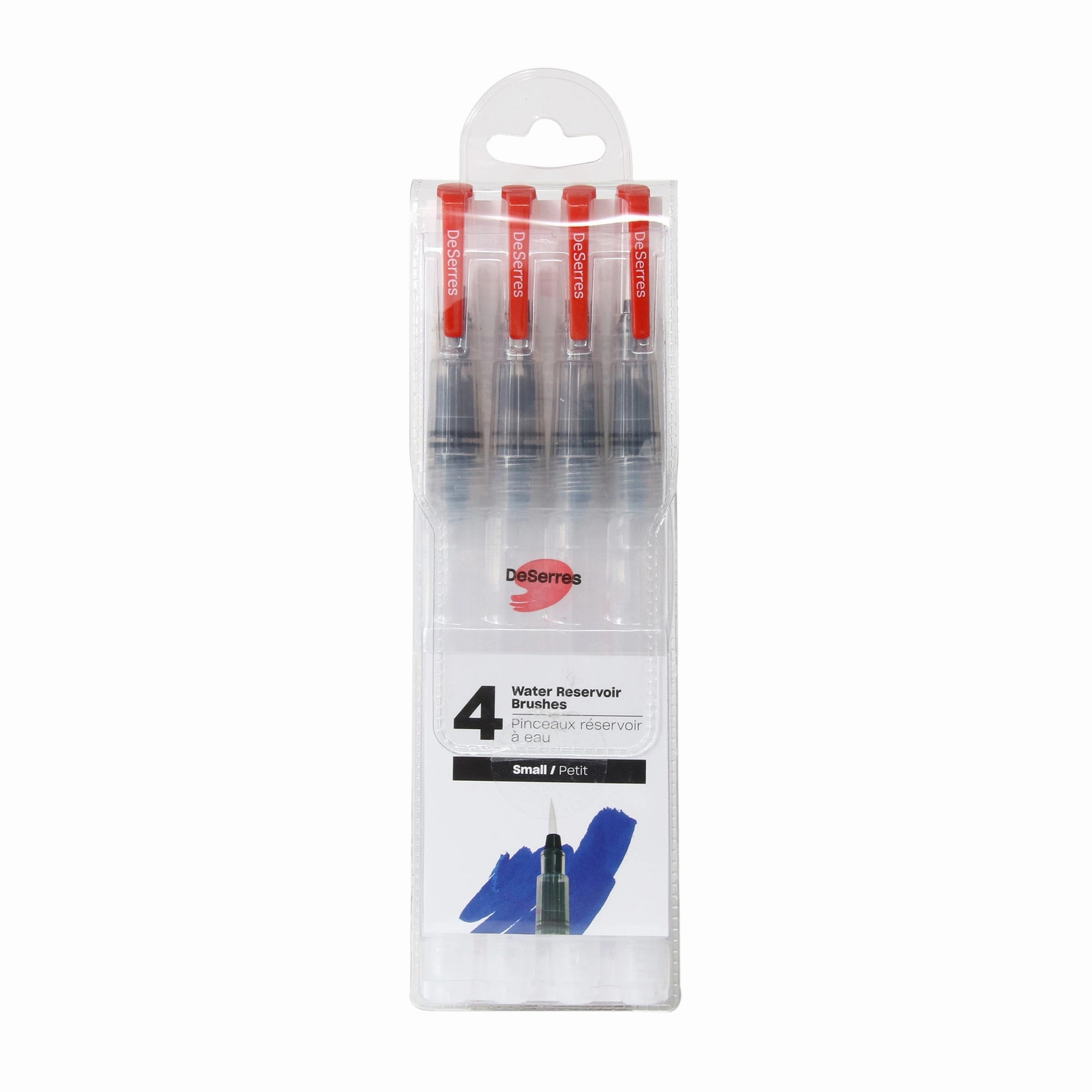4-Pack Water Reservoir Brushes - Small robust modern