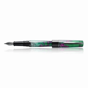 retro Benu Euphoria Pink Guava Fountain Pen