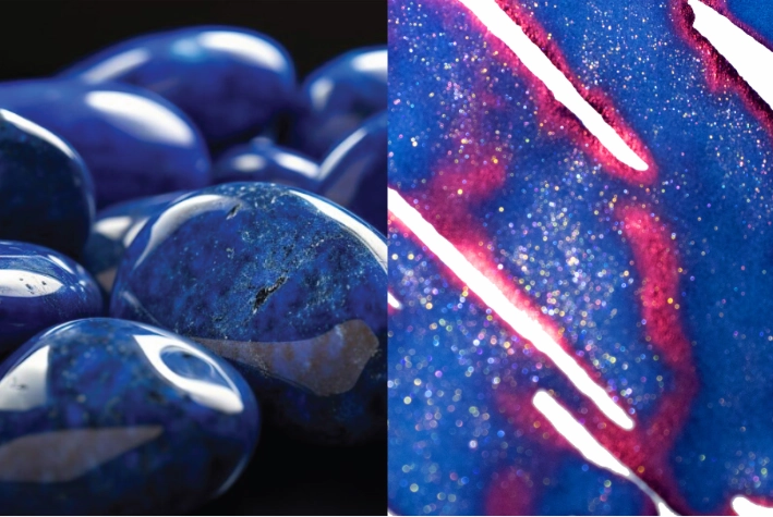 locking lightweight Dominant Industry Pearl Ink 25Ml - Lapis Lazuli