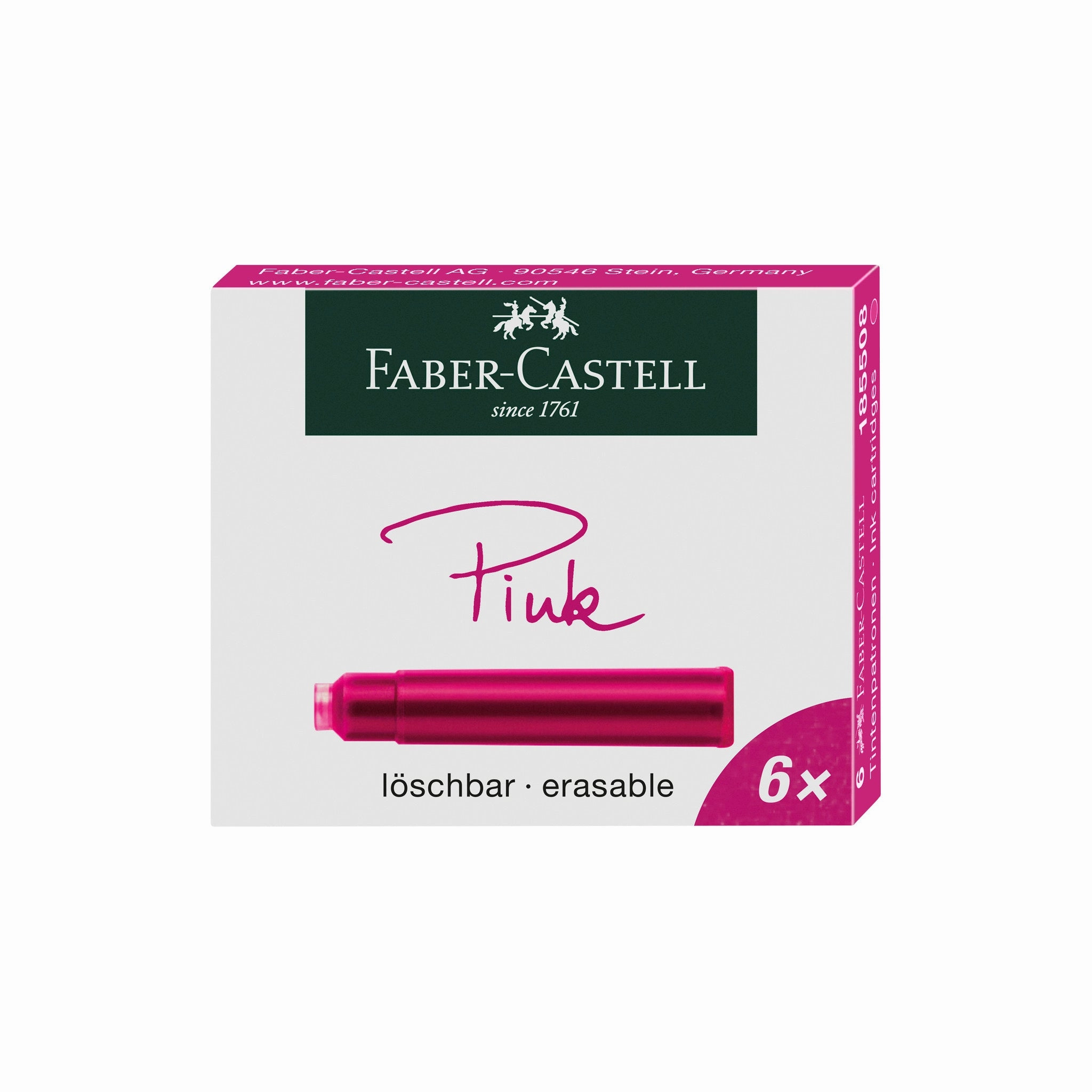 Fountain Pen Ink Cartridges - Pink basic