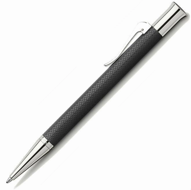 Graf Von Faber-Castell Guilloche Black Ballpoint robust matte