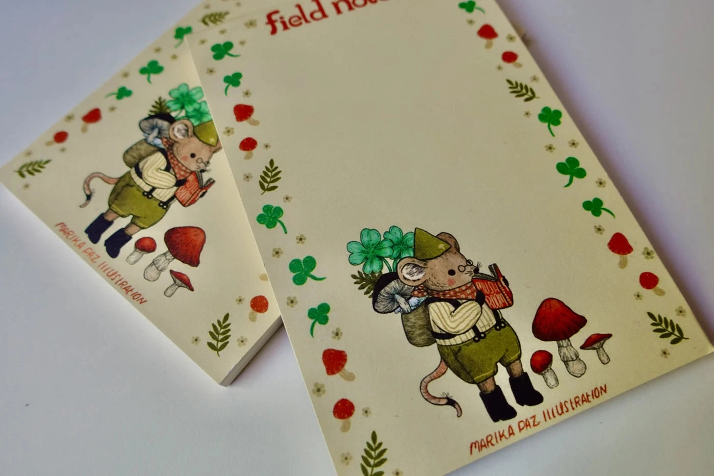 Marika Paz Notepad - Field Notes quickdry neutral
