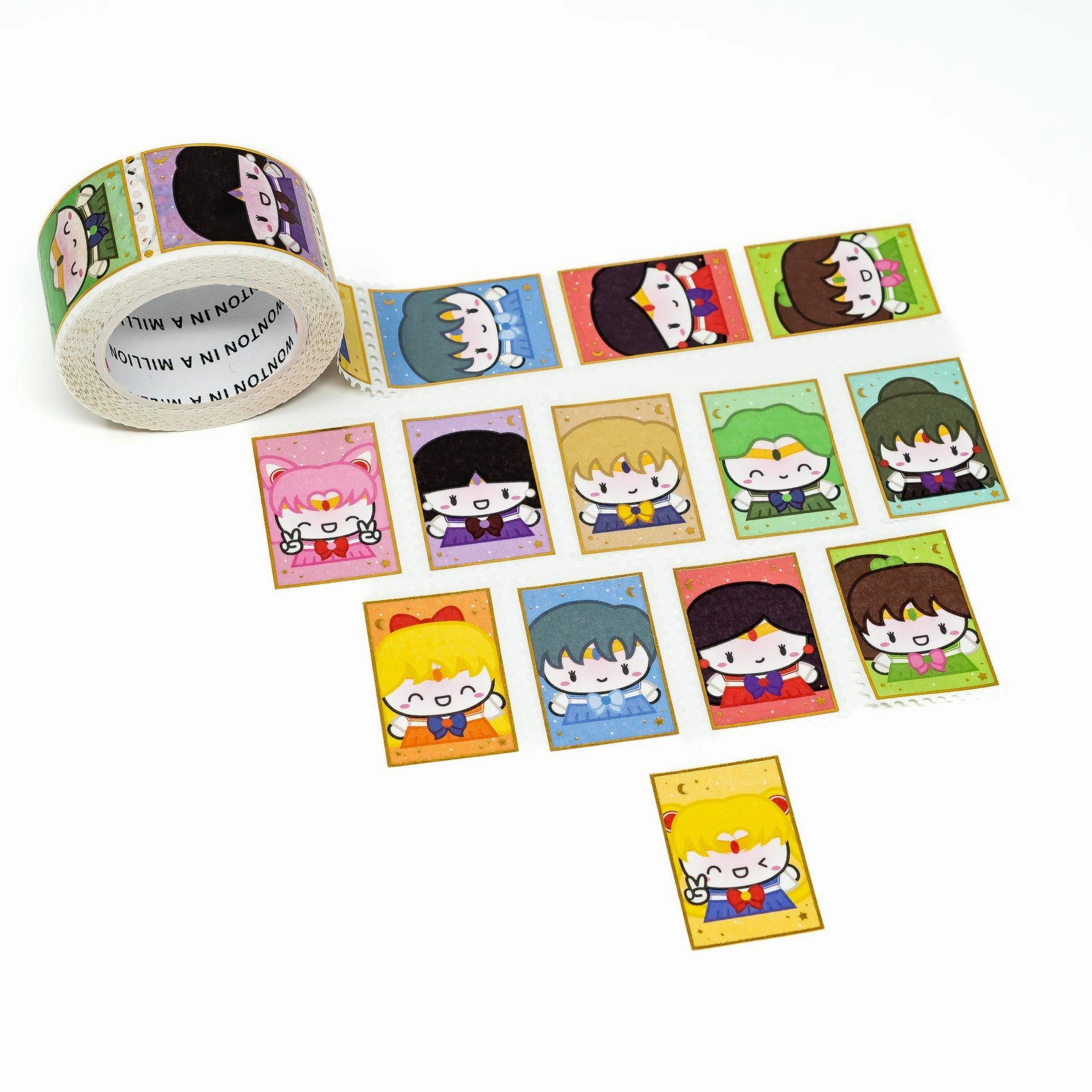 Sailor Moon Stamps Washi Tape cool premium