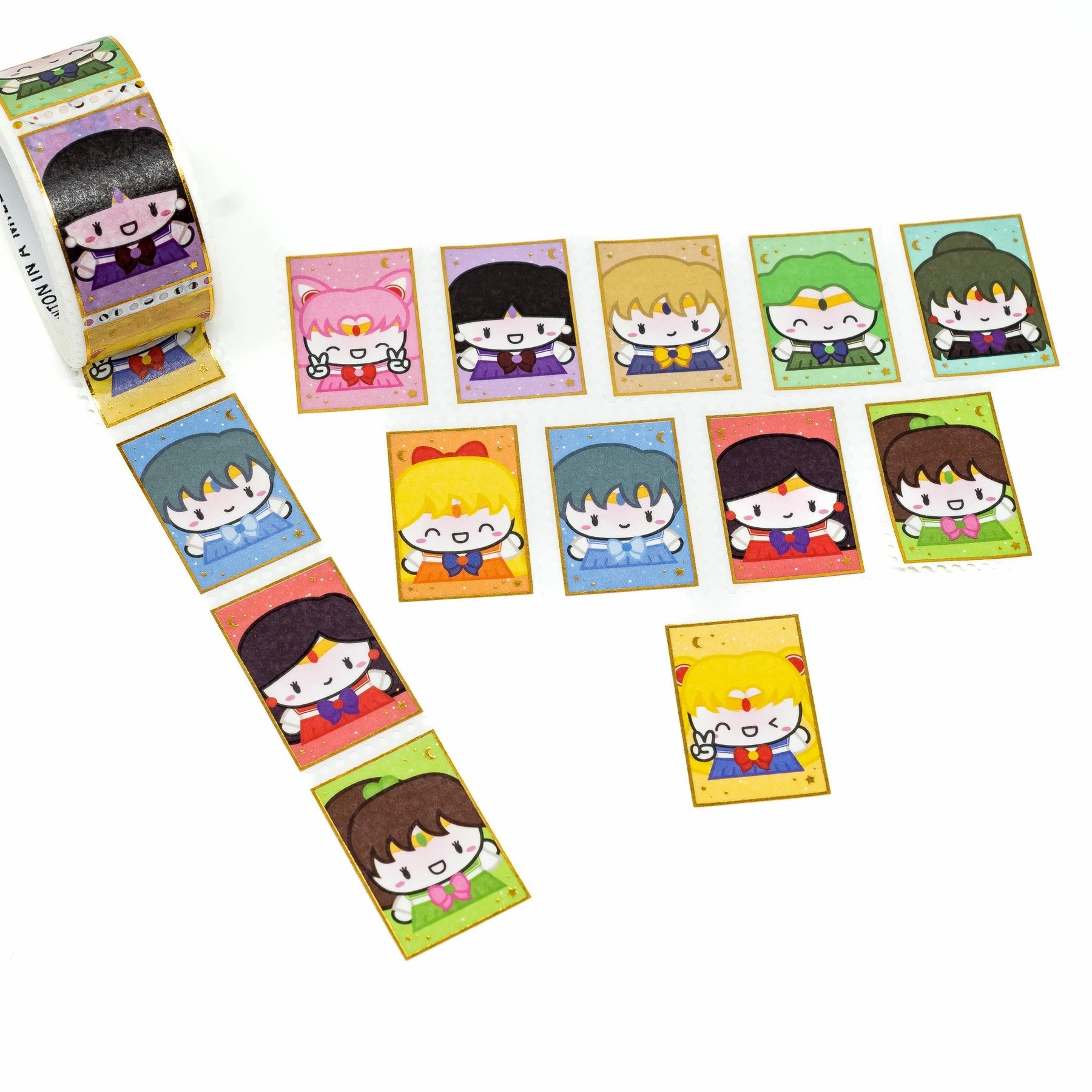 Sailor Moon Stamps Washi Tape vegan
