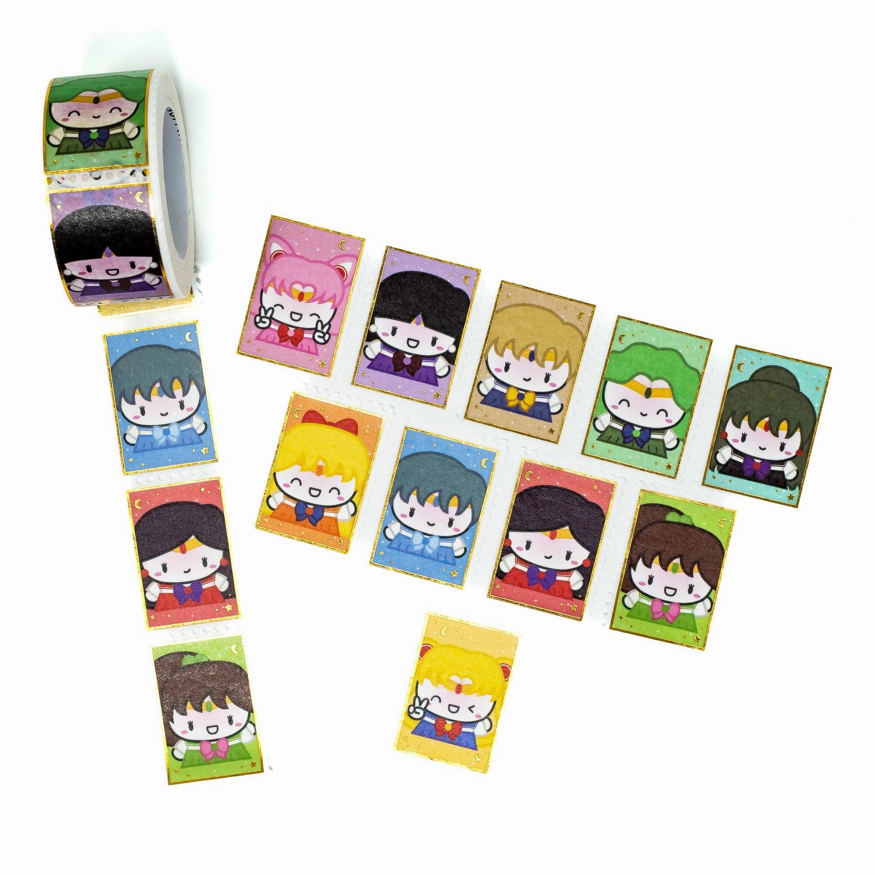 Sailor Moon Stamps Washi Tape deluxe