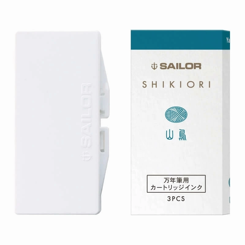 alloy muted Sailor Shikiori Fountain Pen Ink Cartridges - Yamadori