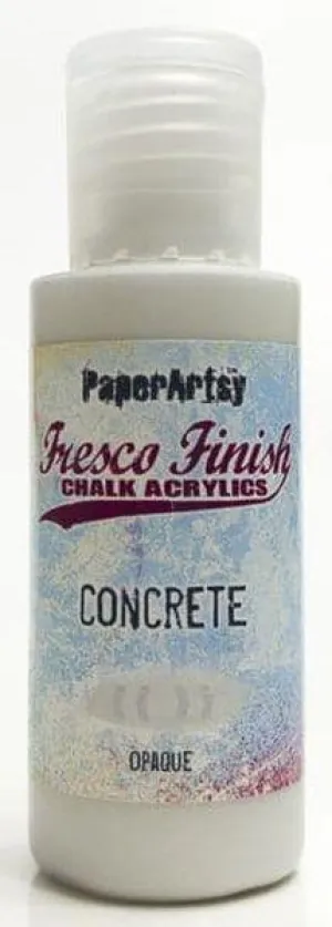 trendy deluxe Fresco Finish Acrylic Paint - Concrete