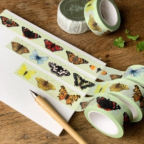 quickdry British Butterflies Washi Tape