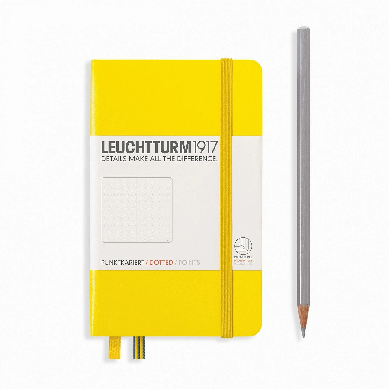 fiber Leuchtturm1917 Dotted A6 Pocket Size Notebooks