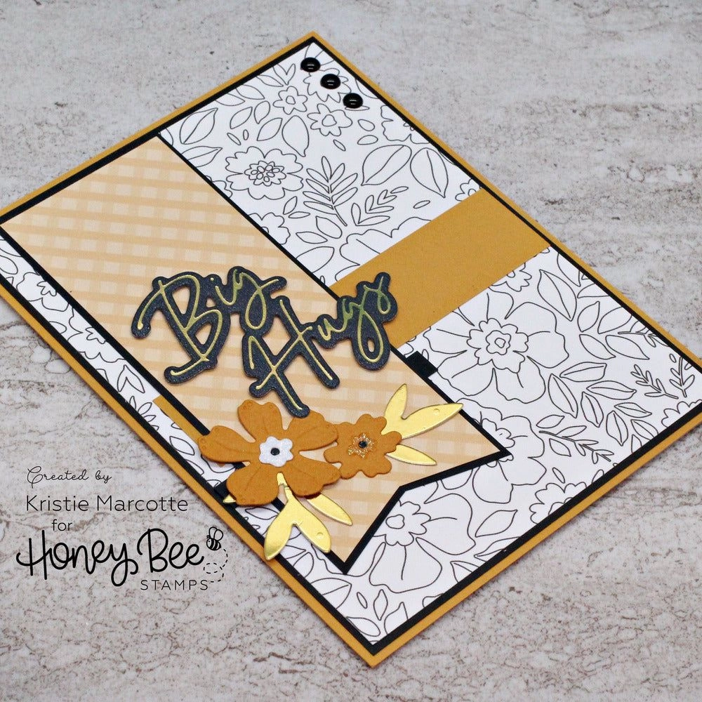 everyday loose Gingham - Happy Hearts Paper Pad 6X8.5 - 24 Double-Sided Sheets