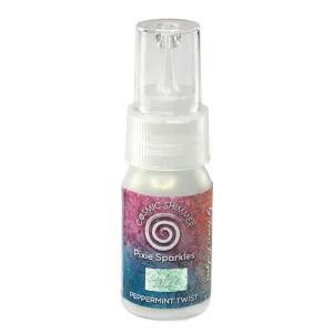 Cosmic Shimmer Pixie Sparkles - Peppermint Twist portable solid