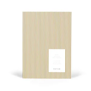 Notem Vita Softcover Notebook - Medium, Ochre Lines, Dot Grid colorful