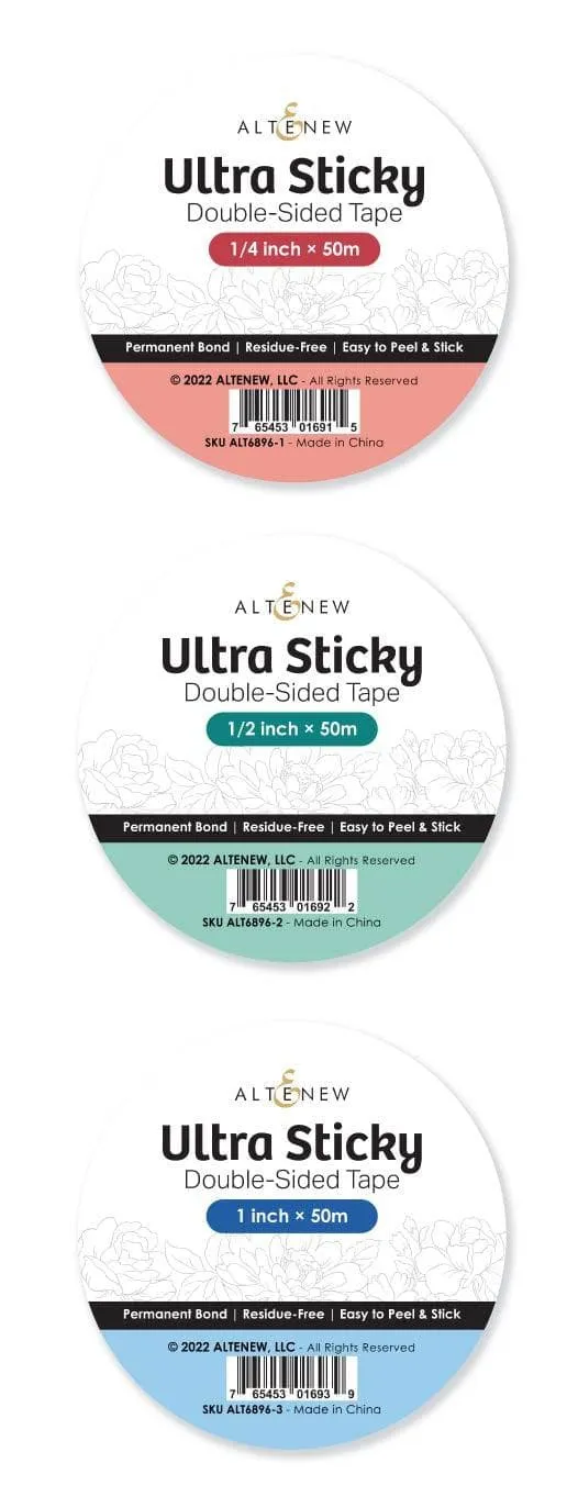 Ultra Sticky Tape Complete Bundle wooden bright