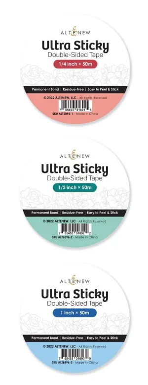 Ultra Sticky Tape Complete Bundle wooden bright