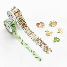 matte Bakery Lily Of The Valley Washi Roll Sticker Bande