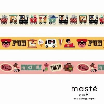 Ingela P Arrhenius Ivory Japanese Washi Tape expandable