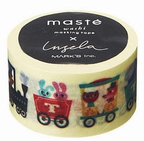 Ingela P Arrhenius Ivory Japanese Washi Tape matte flexible