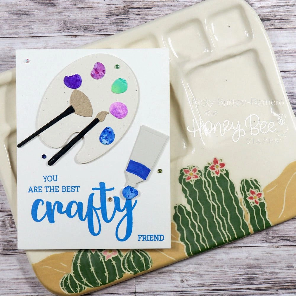 Let'S Get Crafty - 6X8 Stamp Set - Retiring luxury
