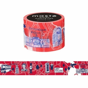 London Map Japanese Washi Tape ? City Mast Masking Tape large narrow