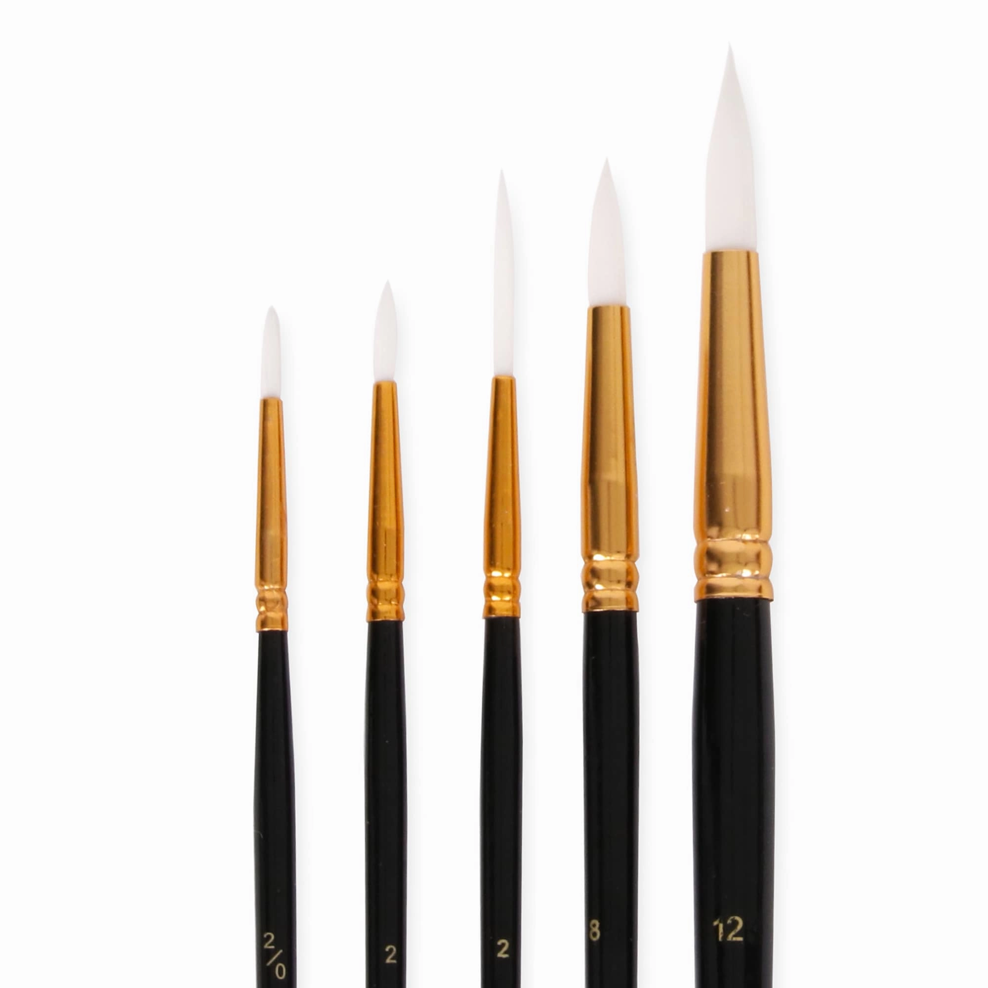 reliable Set Of 15 Synthetic Paintbrushes