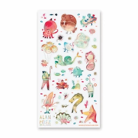 stackable Stickii Under The Sea Carnival Sticker Sheet