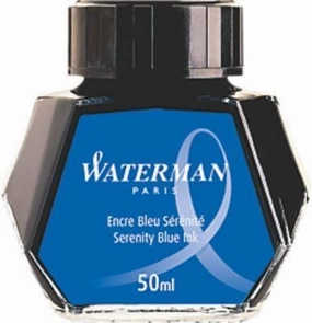 Waterman Serenity Blue Bottled Ink magnetic kit