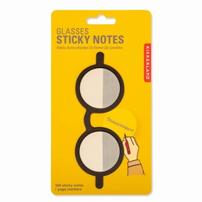 glass retractable Glasses Sticky Notes