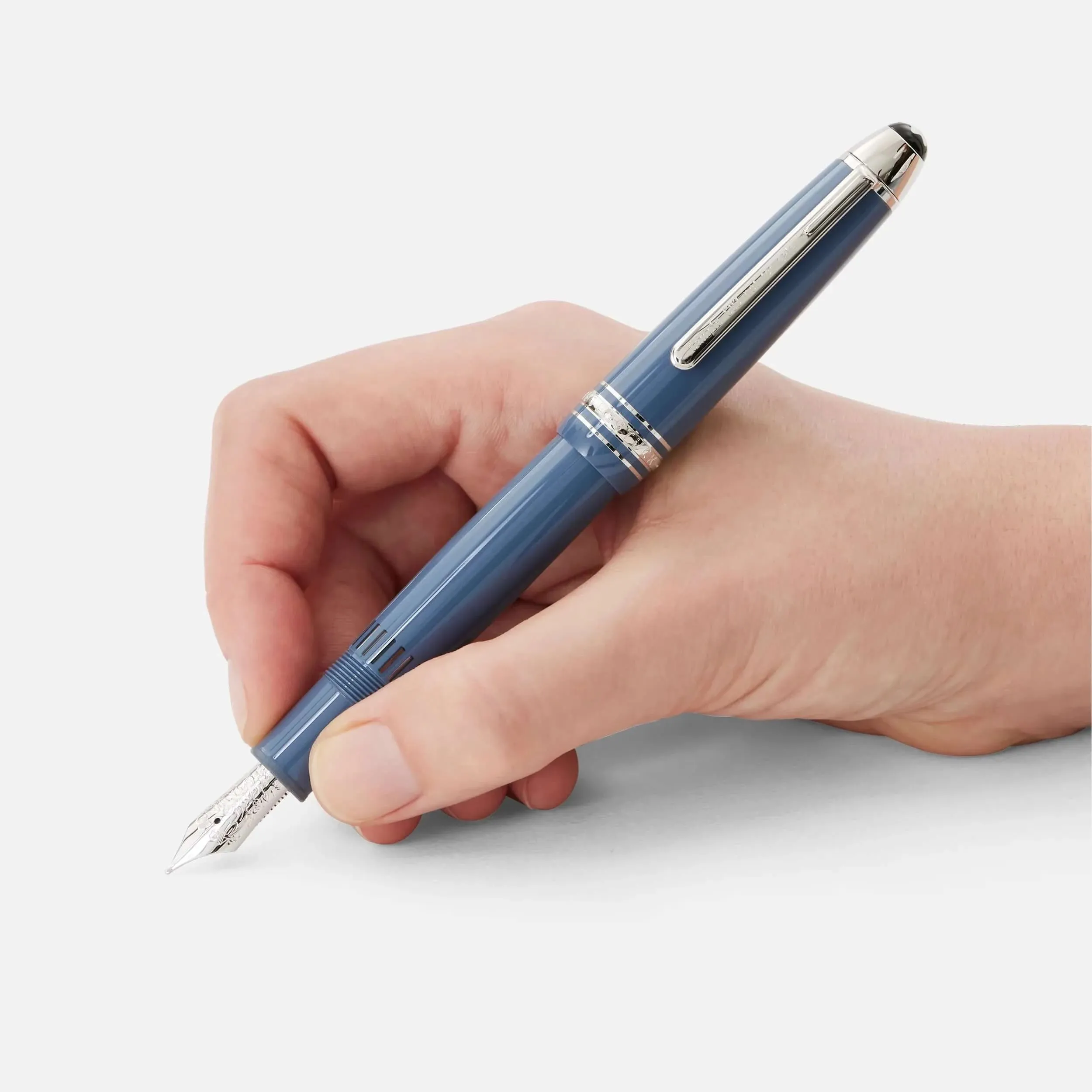 essential Montblanc Meisterstck Glacier Legrand Fountain Pen