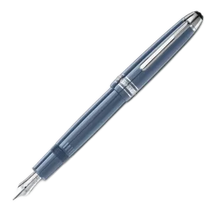 steel Montblanc Meisterstck Glacier Legrand Fountain Pen