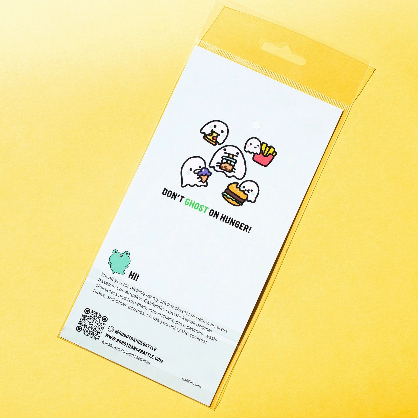 A Ghost Day Sticker Sheet synthetic