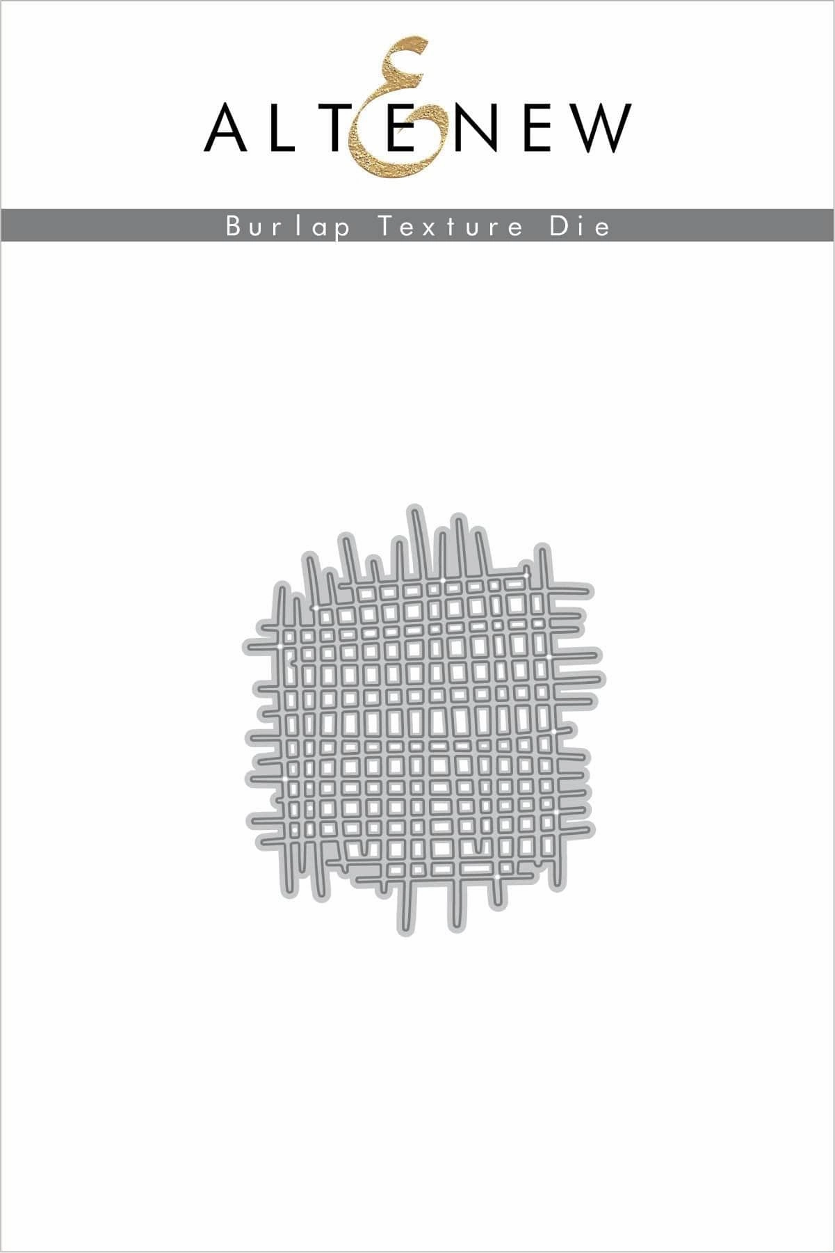 eco multipack Burlap Texture Die