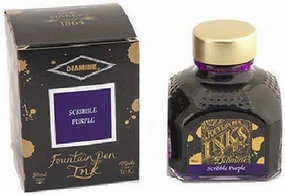 trusted Diamine Bottled Ink 80Ml Scribble Purple