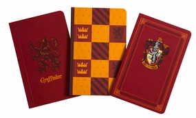 earthy Harry Potter: Gryffindor Pocket Notebook Collection (Set Of 3)