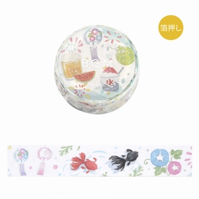 rugged bright Japan Summer Fair Washi Tape