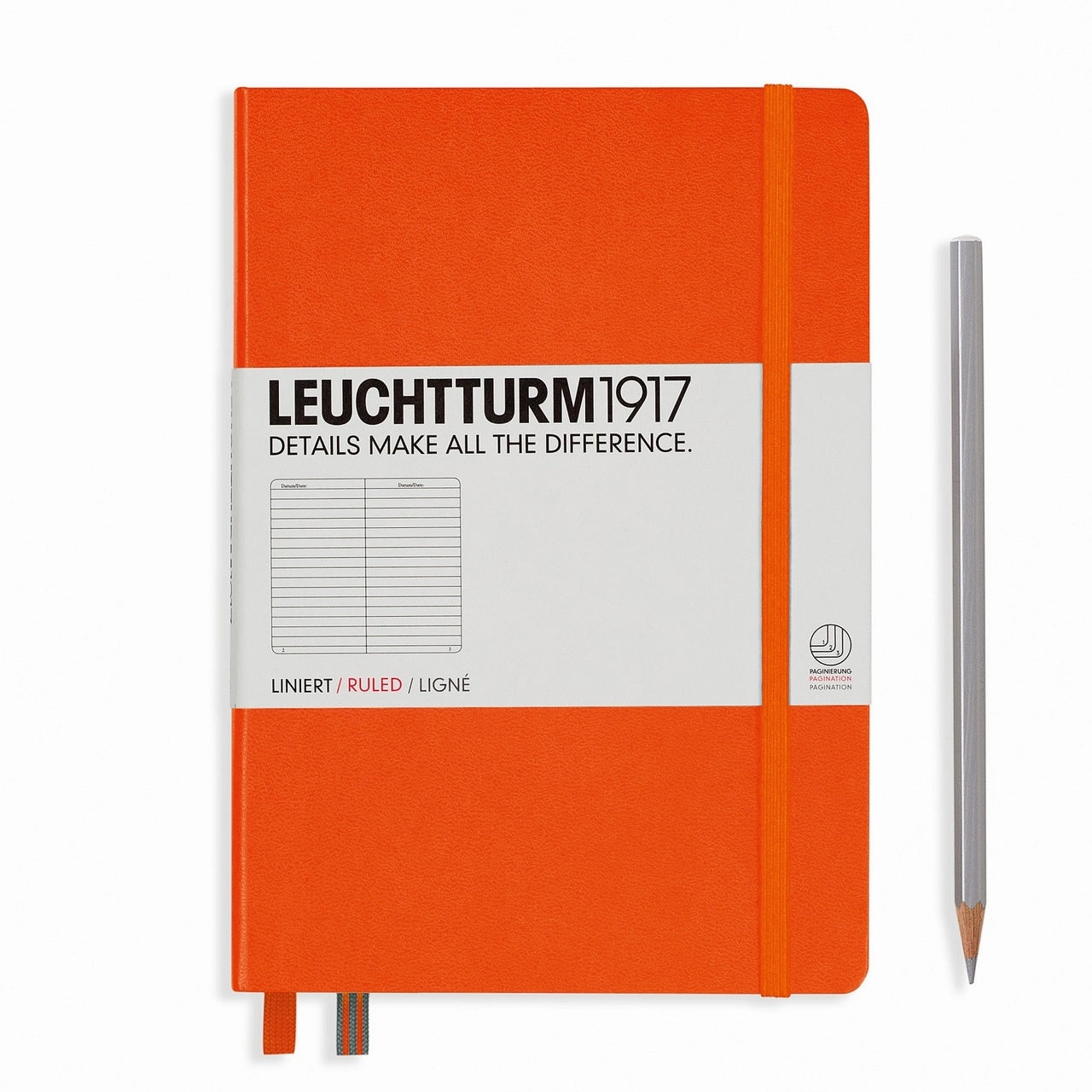 Leuchtturm1917 Ruled A5 Size Notebooks springloaded